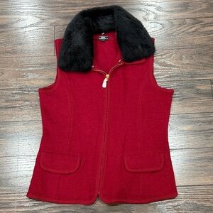 Lisa International Wool Vest